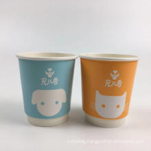 Double Wall PE Coated Paper Cup for Hot Coffee Hot Drinks Hot Water